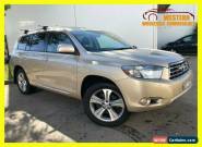 2007 Toyota Kluger GSU40R KX-S Wagon 7st 5dr Spts Auto 5sp, 2WD 3.5i [Aug] Gold for Sale